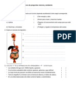 Banco de Preguntas Ciencia y Ambiente