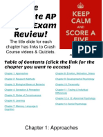 Ultimate Ap Exam Review Part 1