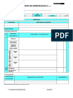 Formato de Sesión de Aprendizaje 