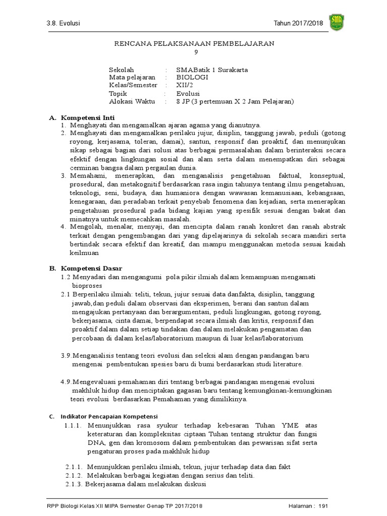 9 Rpp Evolusi Sutana 2017