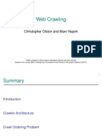 Web Crawling: Christopher Olston and Marc Najork