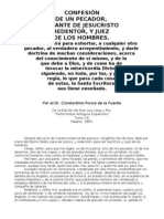 Confesión de un pecador ante Jesucristo