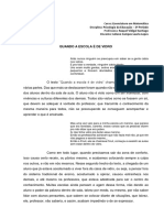 Quando a escola deixa de ver os alunos como vidros e passa a enxergá-los como seres únicos