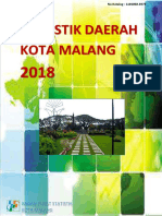 Statistik Daerah Kota Malang 2018 PDF