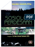 Sosiologi Perdesaan PDF