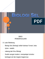 SP Pendahuluan Biologi Sel