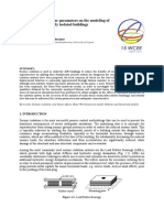 The Effect of Non-Linear Parameters On The Modeling of Multi-Storey Seismically Isolated Buildings