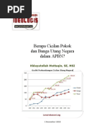 Download Berapa Cicilan Pokok Dan Bunga Utang Negara Dalam APBN by Jurnal Ekonomi Ideologis SN40630018 doc pdf