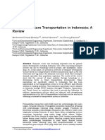 Chance of Future Transportation in Indonesia: A Review: Muchammad Zaenal Muttaqin