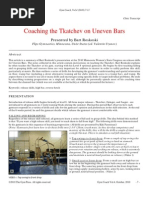 Download Coaching the Tkatchev on Uneven Bars by Valentin Uzunov SN40630089 doc pdf