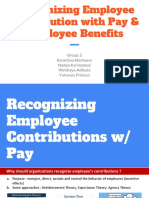 Recognizing Employee Contribution With Pay & Employee Benefitse