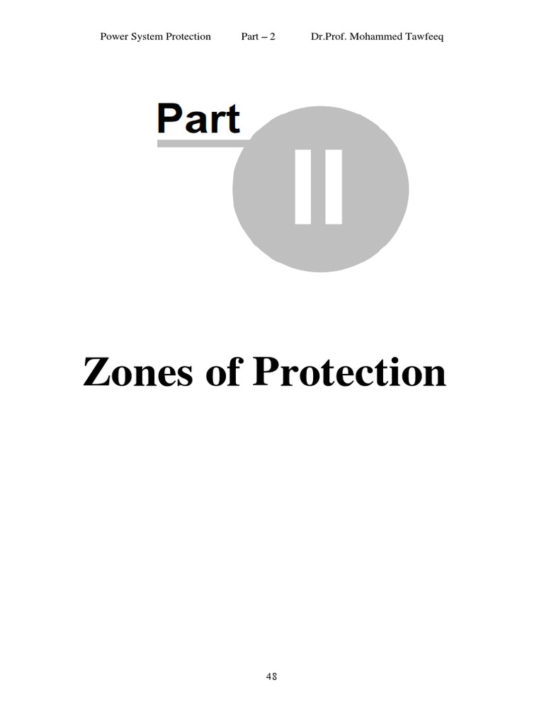 Zones of Protection in Power Systems | PDF | Engineering | Power (Physics)