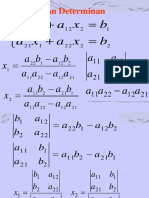 Determinant Berukuran 4x4