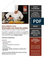 Diplomado Con Enfasis en Pasteleria 2