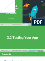 3.2 Testing Your App