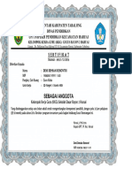 KKG SD Rayon 2 Haruai sertifikat anggota KKG 2016