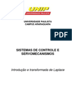 Sistemas de Controle e Servomecanismos