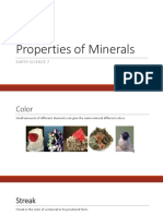 Properties of Minerals