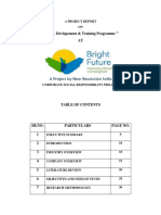 Social Relevance Project Report