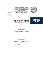 Project Rest: (Read and Exercise Tayo!)