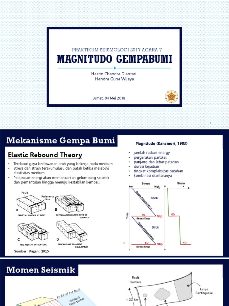 Pemahaman Magnitudo Gempa Bumi | PDF