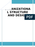 Organizational Structure and Design Zara Zahid