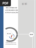 Relatório de Atividades e Auto-avaliação de 2018