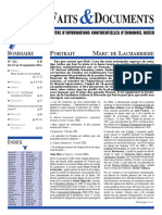 Faits Et Documents 321