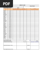 Hours to Units Conversion Chart | PDF