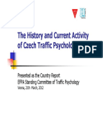 Traffic Psychology in Czech Republic