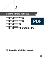 Digital Mixing Console: TF Stagemix V3.5 User'S Guide