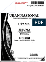 Biologi UN SMA 2015-2016 Www.sudutbaca.com