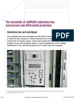 EEP - HV Substation Bus Overcurrent and Differential Protection