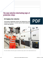 EEP - The Zone Selective Interlocking Logic of Protection Relays