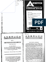 Anbruch (1929) PDF