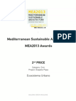 13 | MEA2013 Awards 2º PRICE Mediterranean Sustainable Architecture International Design Competition | Ecopolis Plaza | Greece
