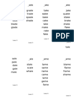 Grade 1 Word Families Units 3 6