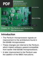 Chapter 18: The Pentium and Pentium Pro Microprocessors