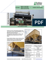 Specifications Double Drum Plant - Export