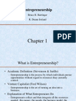 Entrepreneurship: Bruce R. Barringer R. Duane Ireland