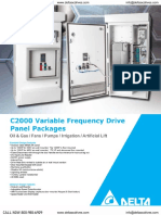 C2000 Variable Frequency Drive Panel Packages