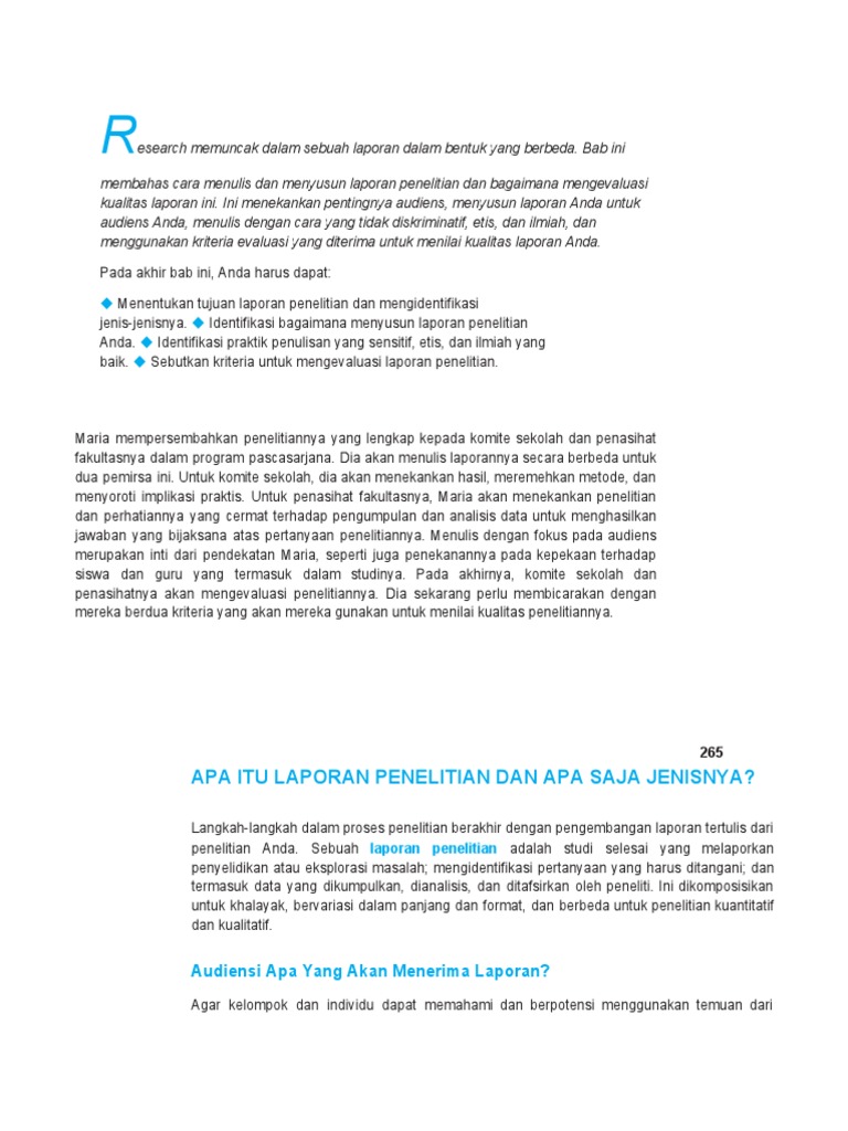 Apa Itu Laporan Penelitian Dan Apa Saja Jenisnya