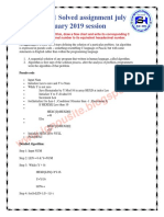 MCS-011 Solved Assignment July 2018-January 2019 Session