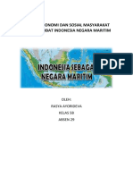Kondisi Ekonomi dan Sosial Indonesia Sebagai Negara Maritim