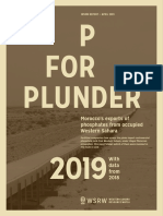 P for Plunder - 2019 (with data from 2018)