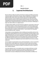 Layered Architecture: CH: 1 Question Answer