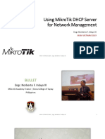 DHCP Mikrotik