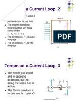 Torque On A Current Loop