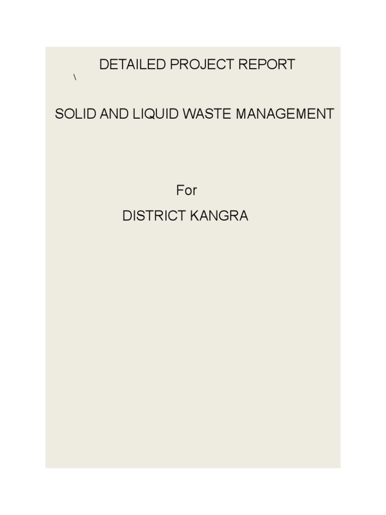 Solid and Liquid Waste Management PDF Waste Management Biodegradation
