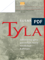 Susan Cain - Tyla Introvertu Galia Pasaulyje Kuris Nesiliauja Kalbejes 2013 LT PDF
